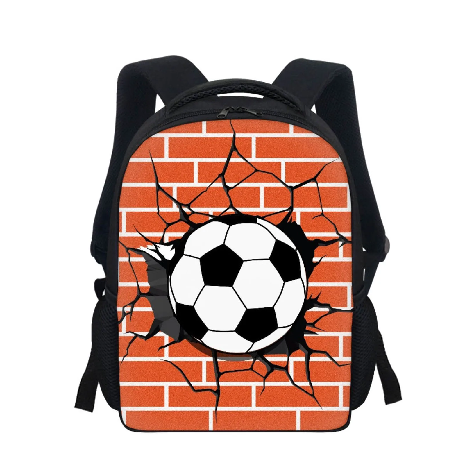 Backpack Football Pattern Vital Cute Backpack Student Lightweight Practical Lunch Backpack for Men Anime Backpack Space Backpack