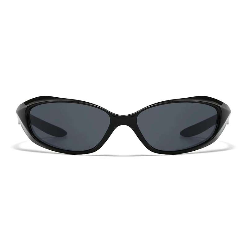 Neue Y2k-Sonnenbrillen für Männer und Frauen, Sport-Radbrillen, trendige Street-Fotografie-Sonnenbrillen, modische Herren-Sonnenbrillen. – Detail 5