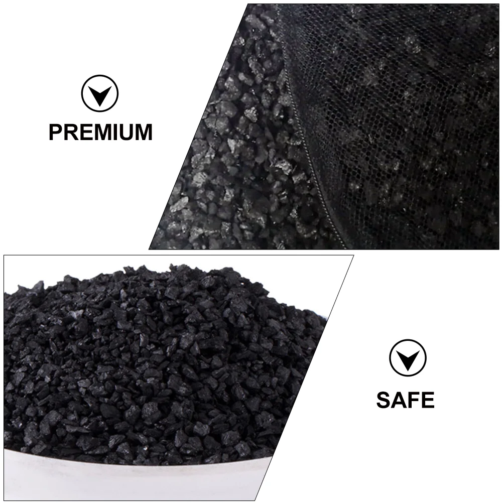 Filtered Coconut Shell Charcoal Fish Tank Aquarium Material Kit Activated Carbon Particles for