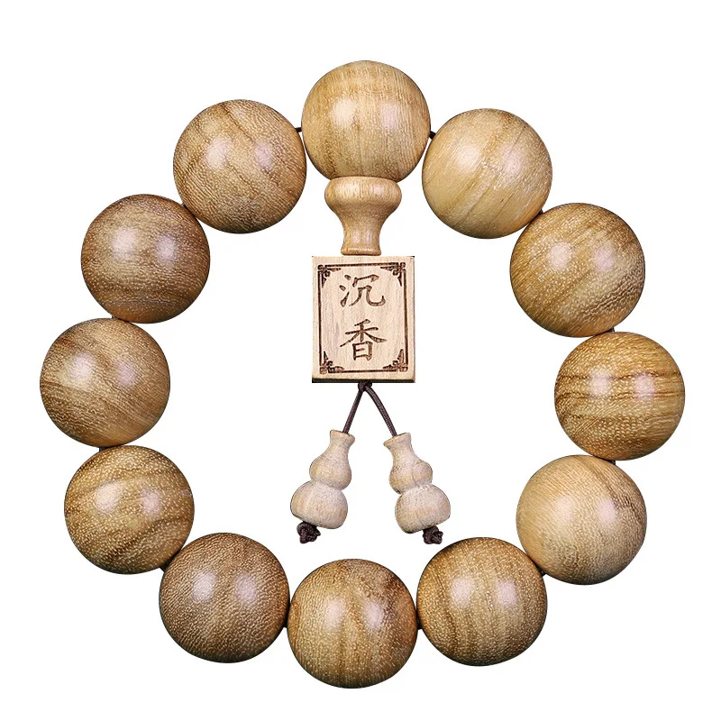 

2026 Papua Agarwood Bracelet Natural Milk Scent Red Wood Prayer Beads Unisex Wristlet Jewelry Gifts