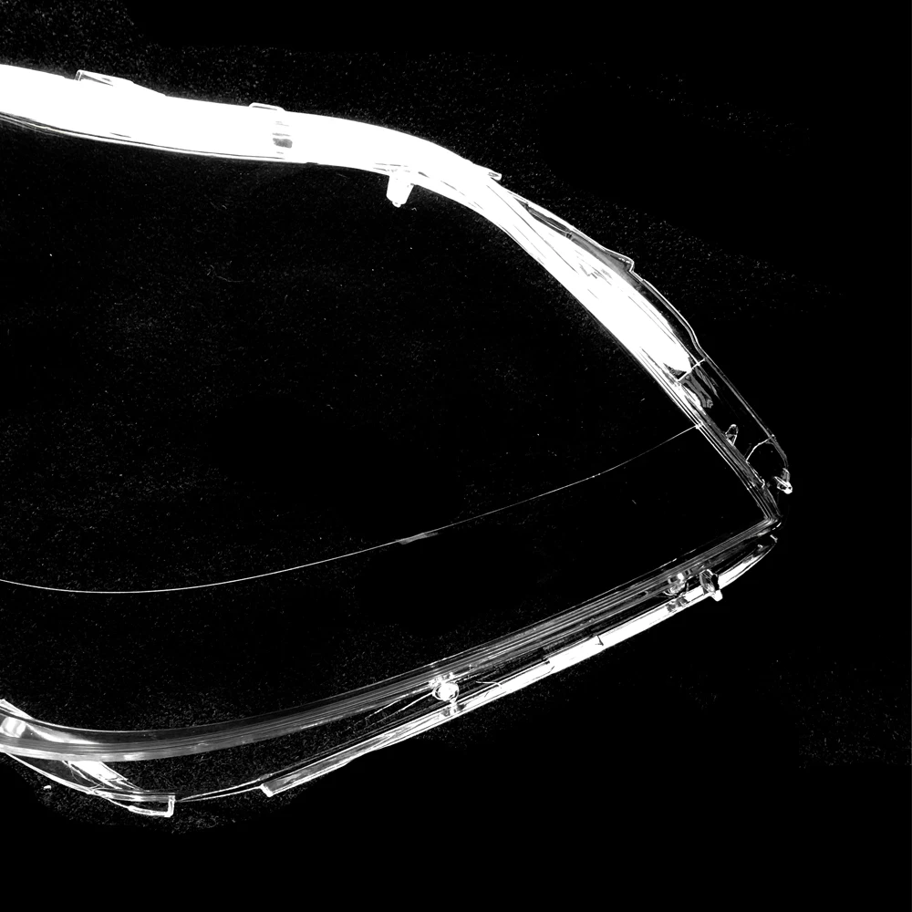Car Front Headlight Cover For Mercedes-Benz GL W166 GL350 GL400 GL450 GL500 2012-2016 Transparent Glass Auto Lens Caps Shell view 3
