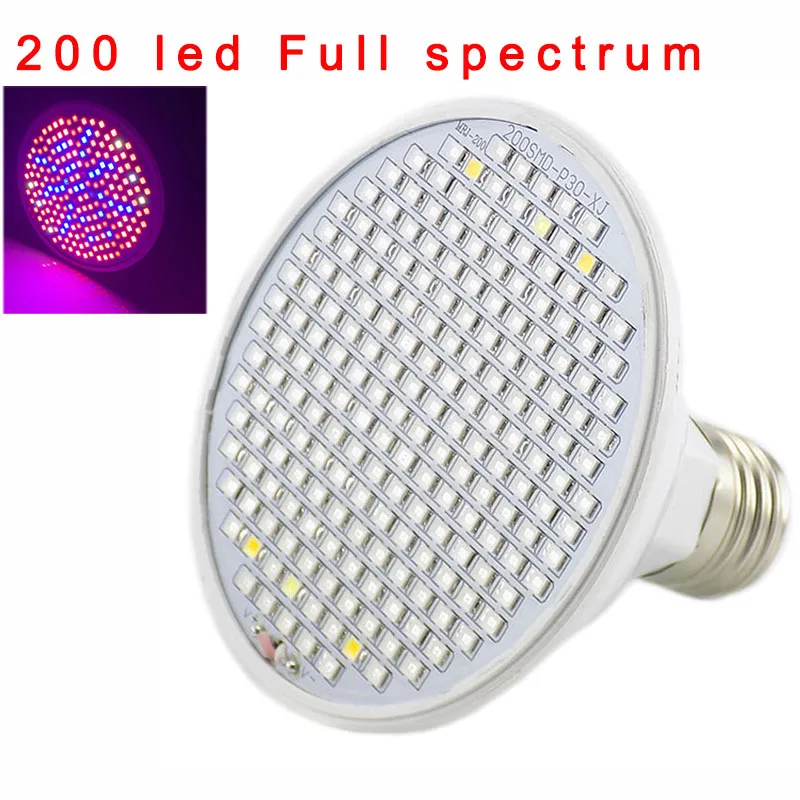 Full spectrum Plant Grow Led Light Bulbs Lamp lighting for vegs hydro Flower Greenhouse Veg Indoor garden E27 phyto growbox