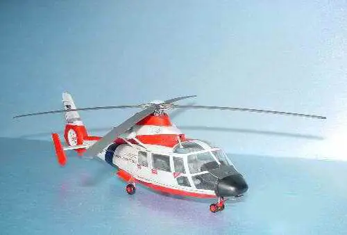 Trumpeter 02816 1/48 Aerospatiale SA365N Dauphin 2 Helicopter Propeller Model TH07196-SMT2