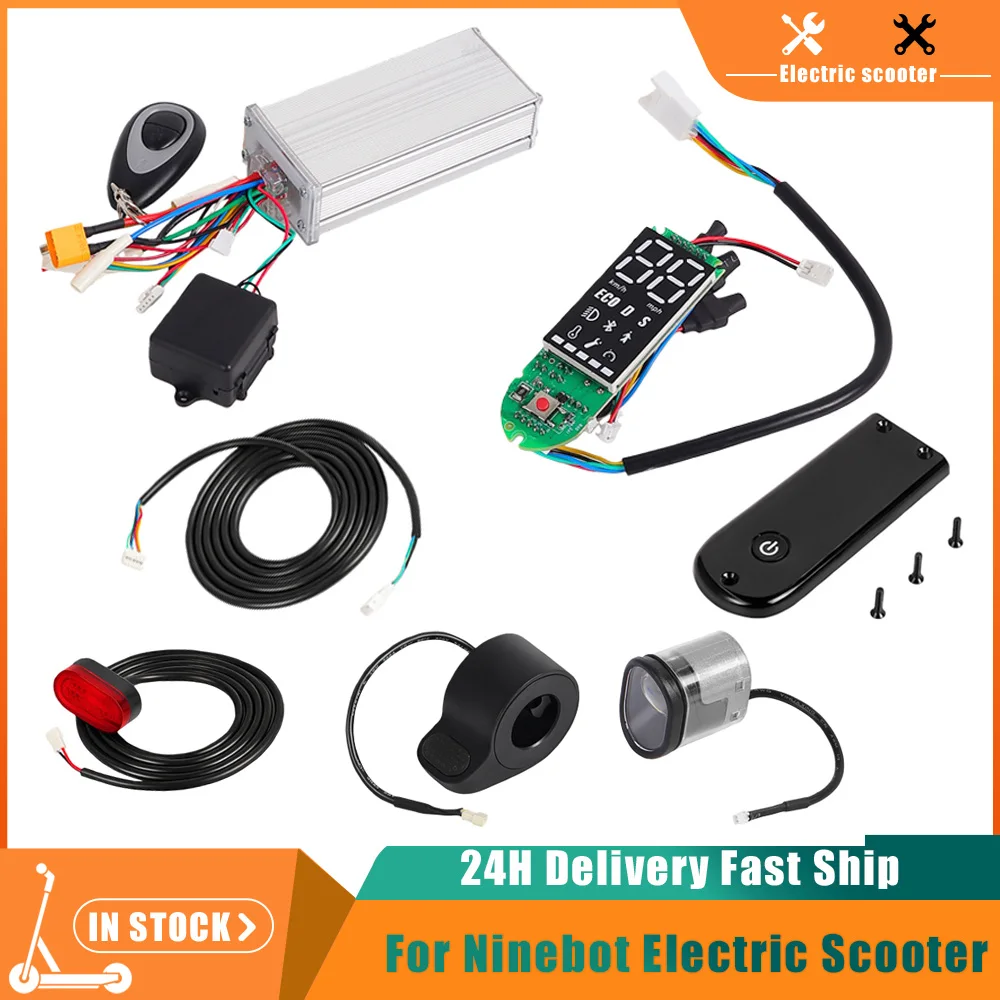 Monorim T3P-C Upgrade Part 48V Controller Minirobot Headlight Display Taillight Set For Segway Ninebot Max G30 Electric Scooter