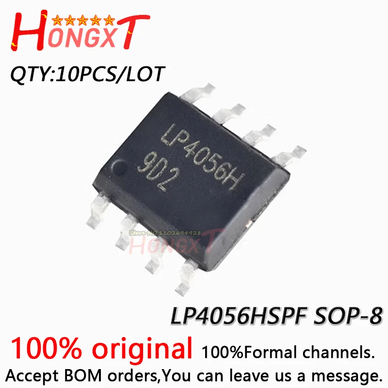 10 Uds 100% nuevo LP4056HSPF SOP-8.Chipset