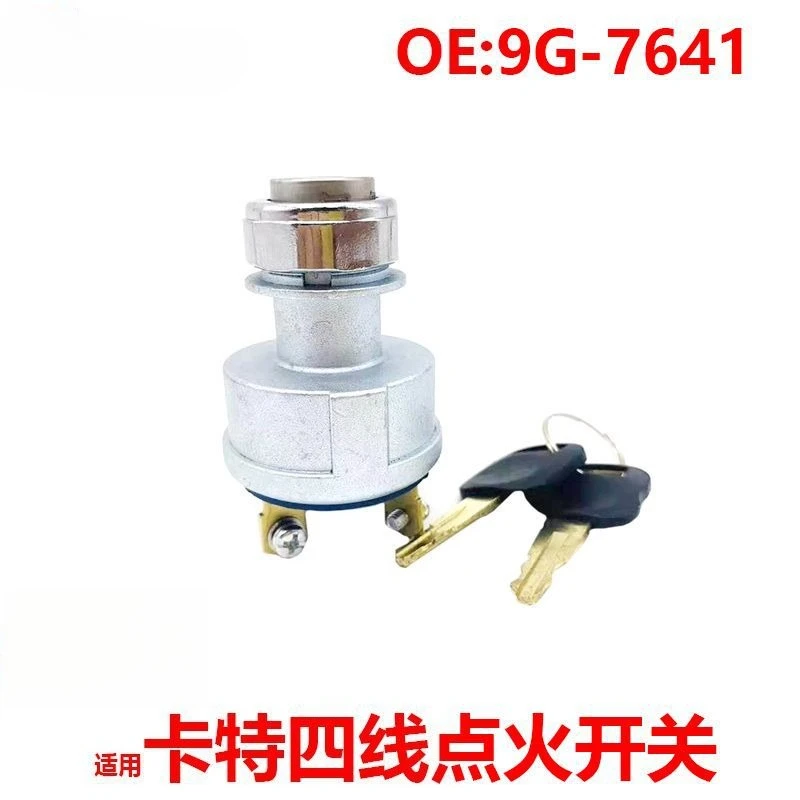 9G-7641 237-3530 pour Caterpillar E320C quatre fils interrupteur d'allumage démarreur électrique serrure de porte allumeur