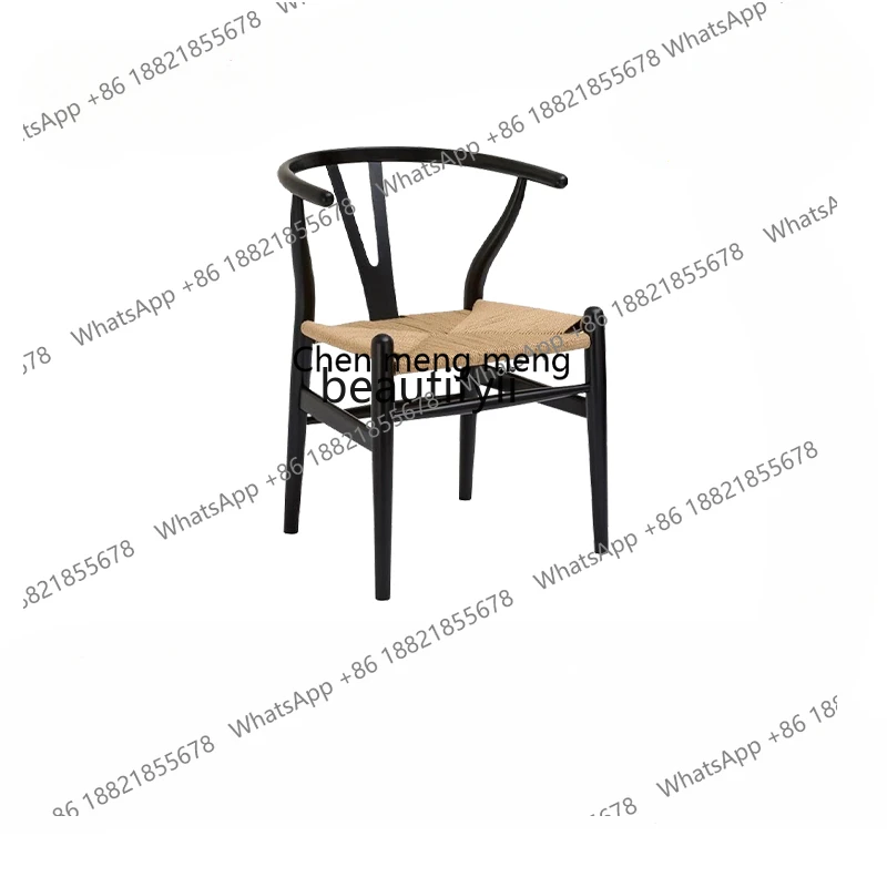 

X Middle Ancient New Chinese Style Light Luxury Minimalist Chair Solid Wood Classic Simple Desk Chair Chair Designer Model