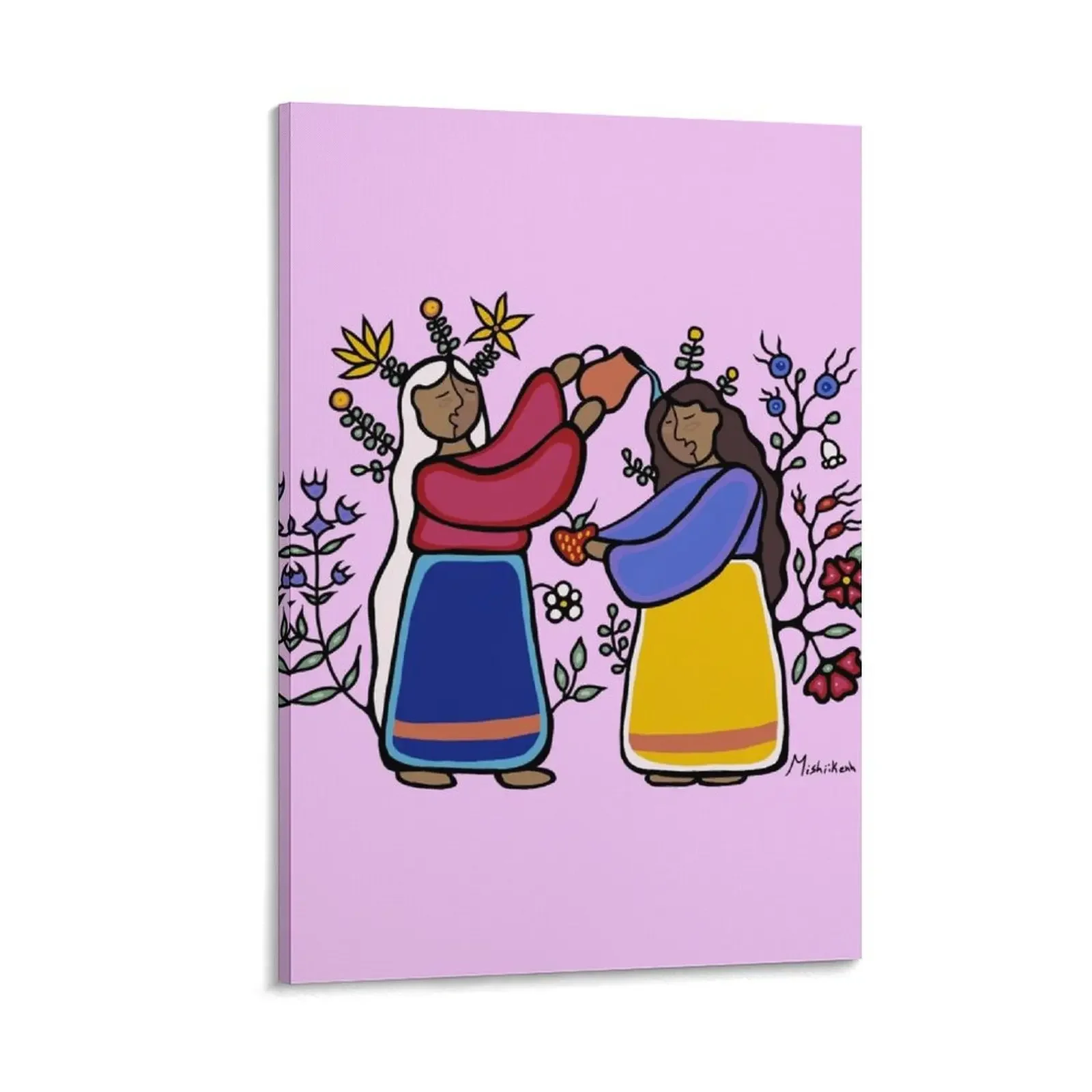 

Community Care Canvas Painting painting Decorative paintings Wall decoration poster
