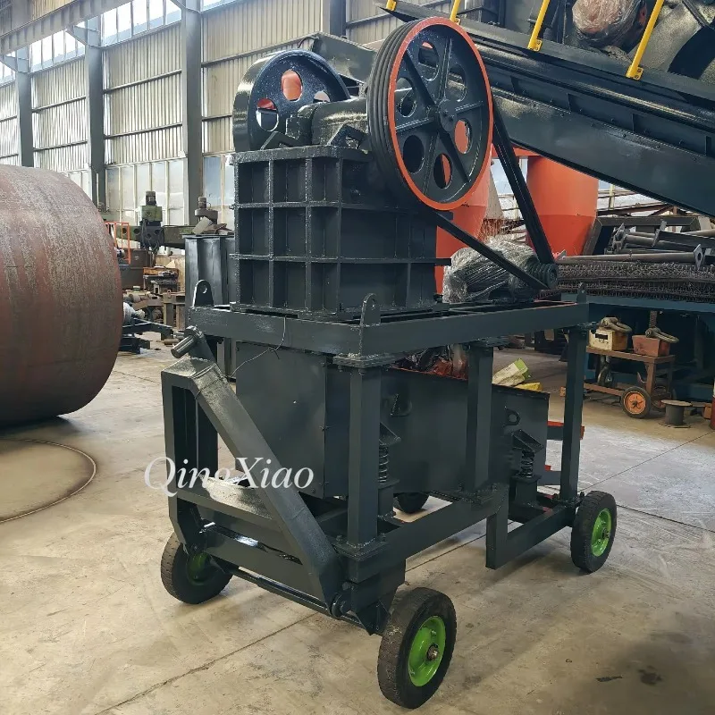 Deposit Mobile Jaw Crusher Unit For Demolition Concrete Brick Stone Crushing And Sand Making With Wheel Loader Feeding Option