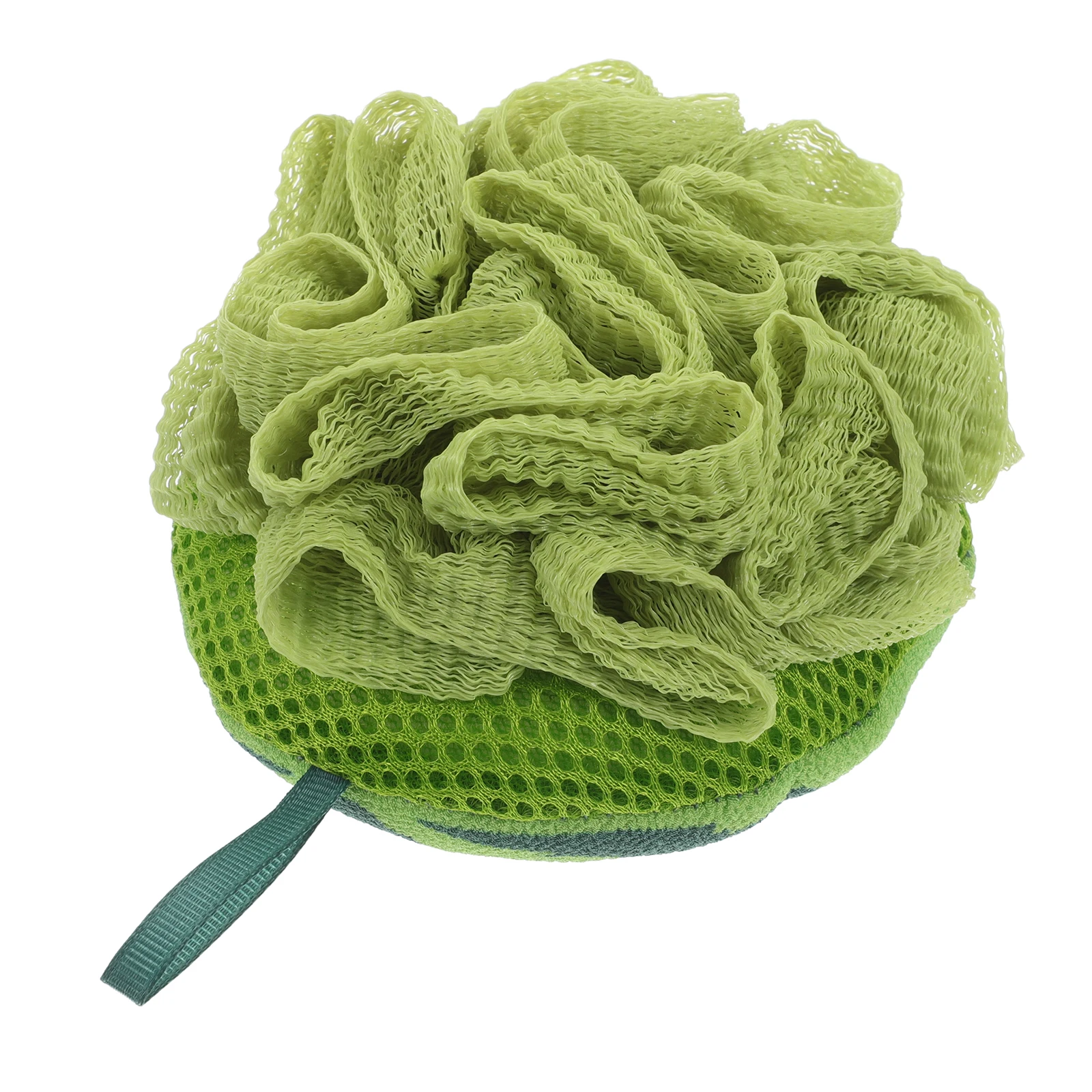 

Bath Ball Towel Body Scrubber Cleaning Washcloth Exfoliator Shower Skin Bath Puff Bathtub Accessories Textured Design Deep