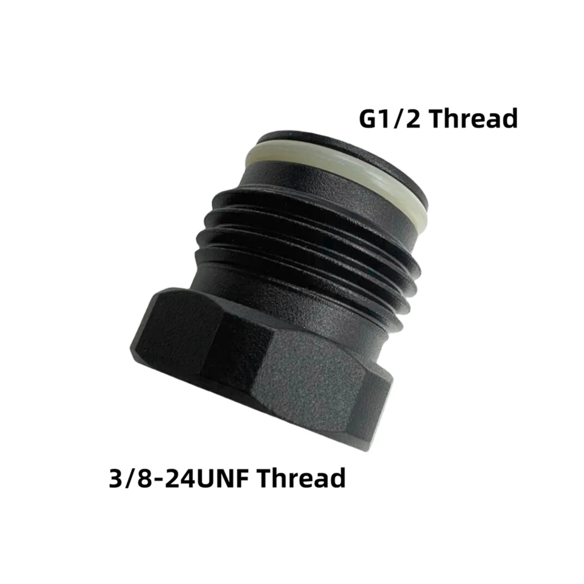 أسطوانة Co2 3/8-24UNF خيط إلى خزان G1/2-14 محول تحويل