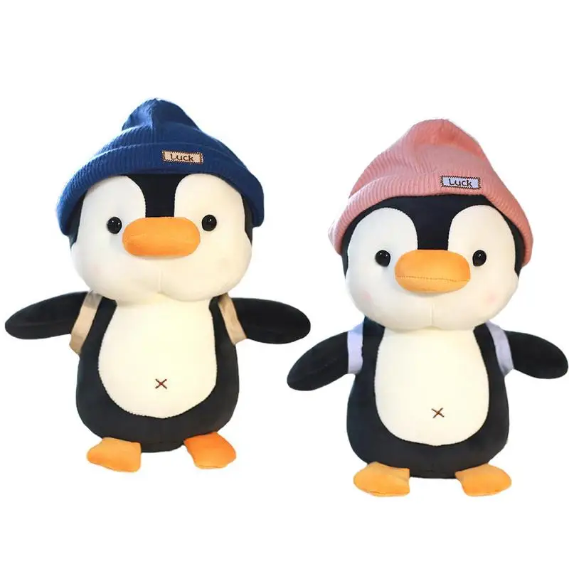 

Penguin Stuffed Animal 22cm/8.66inch Plush Toy Doll For Kids Soft Birthday Holiday Gifts For Kids Boys Girls For Schoolbag