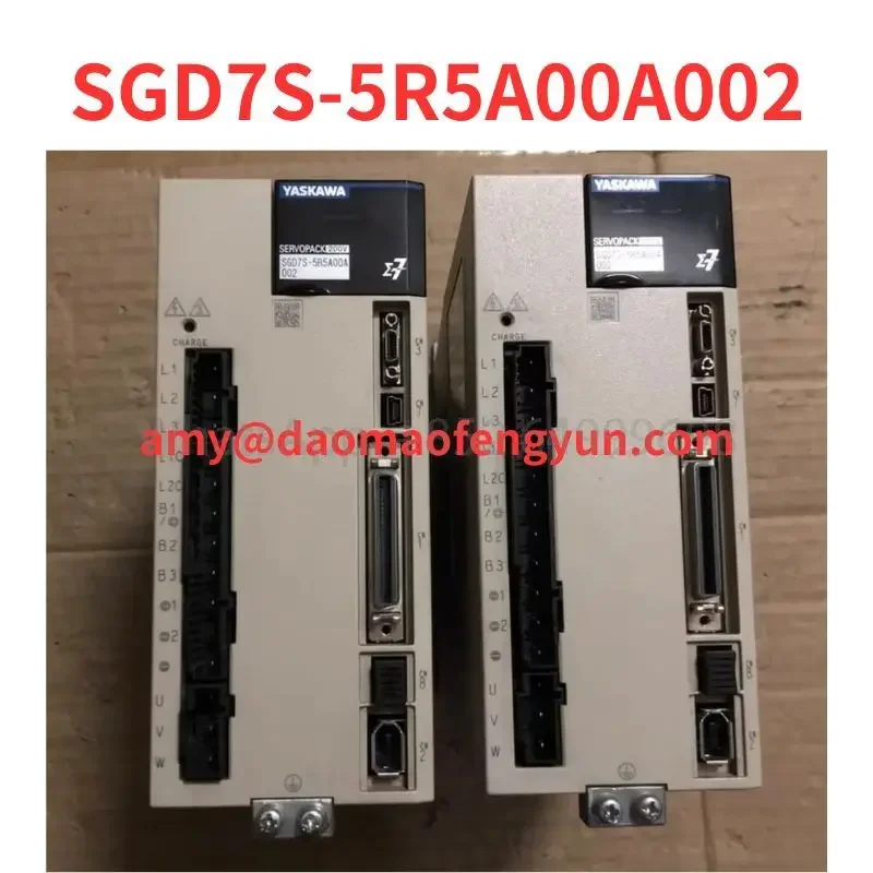 Used  SGD7S-5R5A00A002 Yaskawa Drive   tested   ok SGD7S-5R5A00A