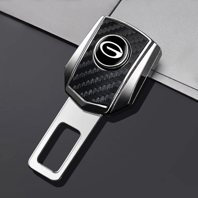 Car seat belt clip bayonet plug safety strap extender logo customize for Trumpchi Gac Gs8 Plus Coupe Super Ga6 Gm6 AION S LX Y