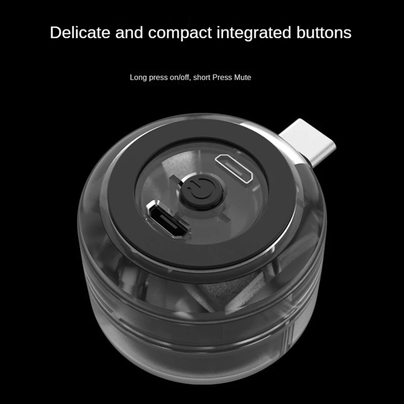 ลำโพงขนาดเล็กแบบพกพาอเนกประสงค์ประเภท-C กล่องเสียงชนิด-C ปลั๊กเครื่องขยายเสียงโทรศัพท์มือถือภายนอกแบบมีสายบ้าน