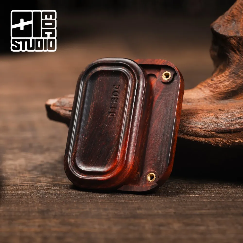 

01EDC NO.7/NO.11 SliderShell Wood Fidget Slider Stress Relief Toy Fidget Toys For Adults Original Designs