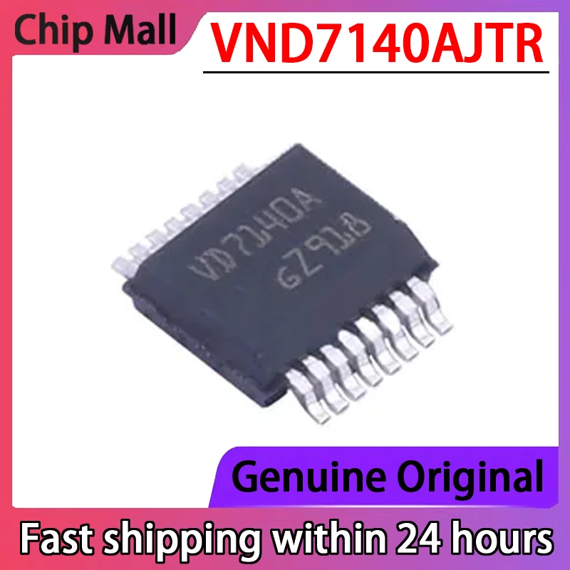 

1PCS Original VND7140AJTR VND7140AJ VD7140A SSOP16 Load Driver IC Chip