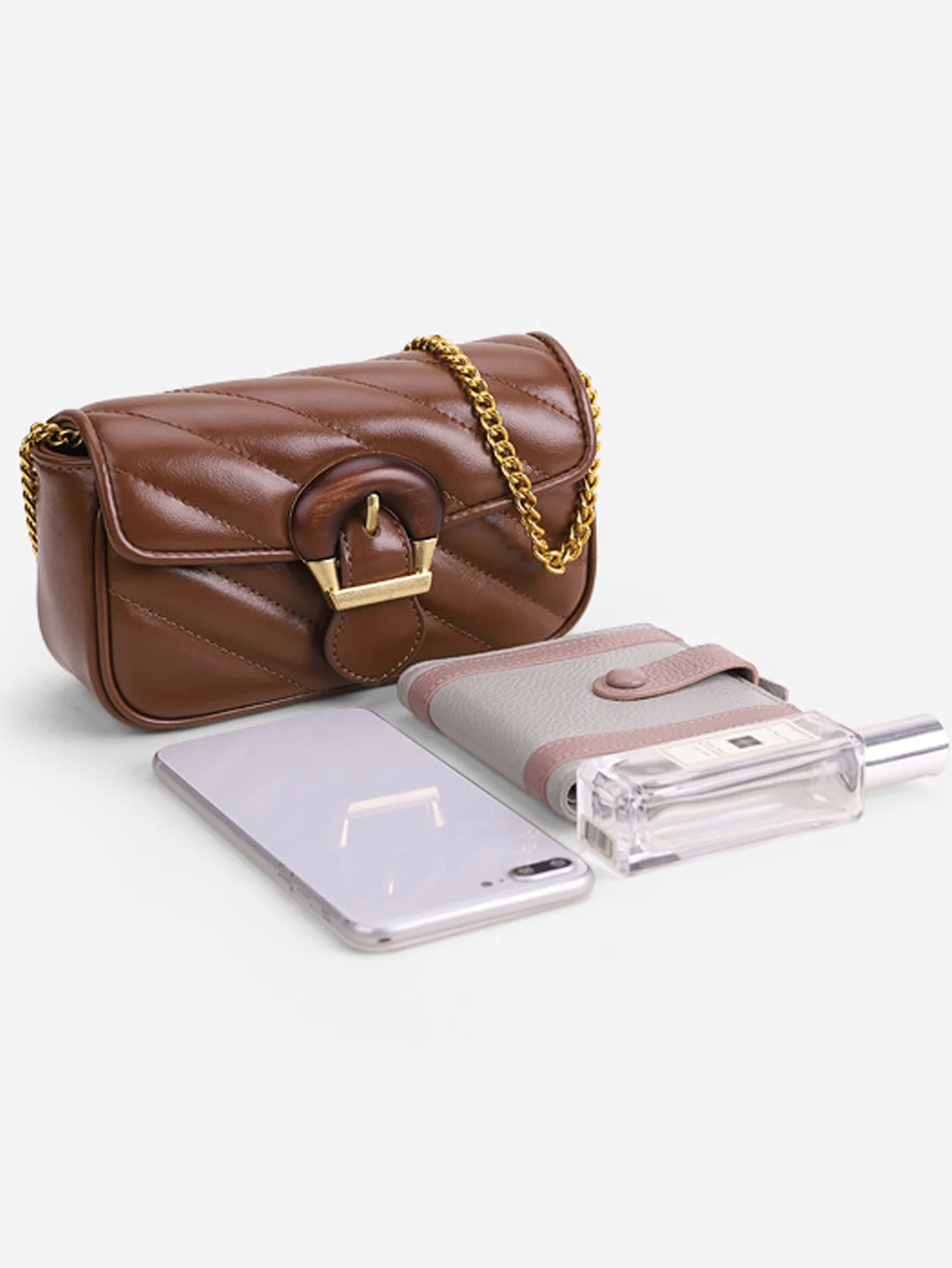 2024 New Trendy Luxury Summer Women\'s Bag Versatile Embroidered Thread Chain Design Sense Crossbody Mini Bag