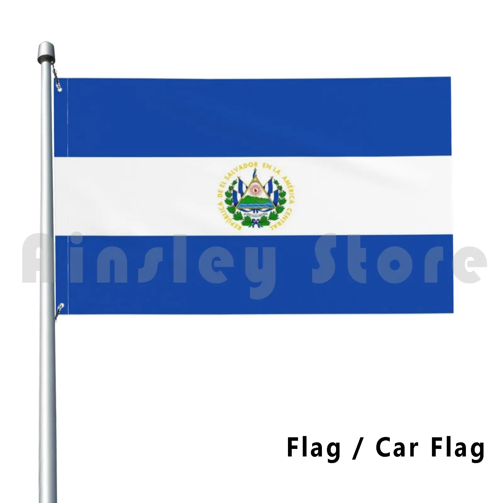 Bandera De El Salvador Outdoor Decor Flag Car Flag 2873 Flag Salvadore ? O Salvadore ? A El Salvador San Salvador