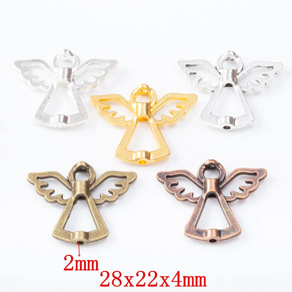 

25pieces (angel) vintage zinc alloy charm metal pendant DIY jewelry discovery making accessories 1250