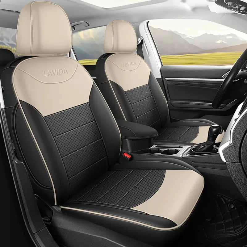 

General leather car seat covers are suitable for Volkswagen Golf 2014-2025 dedicated car accessories and vehicle supplies