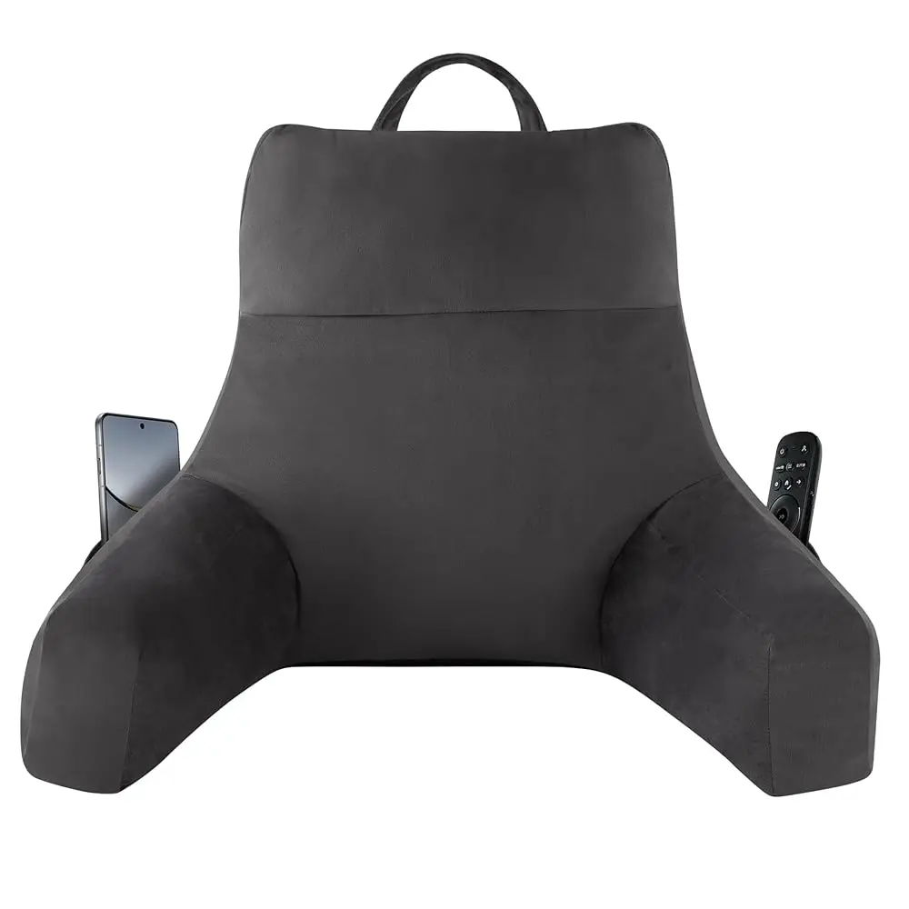 

Подушка для спины для сидения в кровати, подушка для чтения в постели для взрослых, подушка для поддержки спины, подушка для сидения и отдыха из пены с эффектом памяти