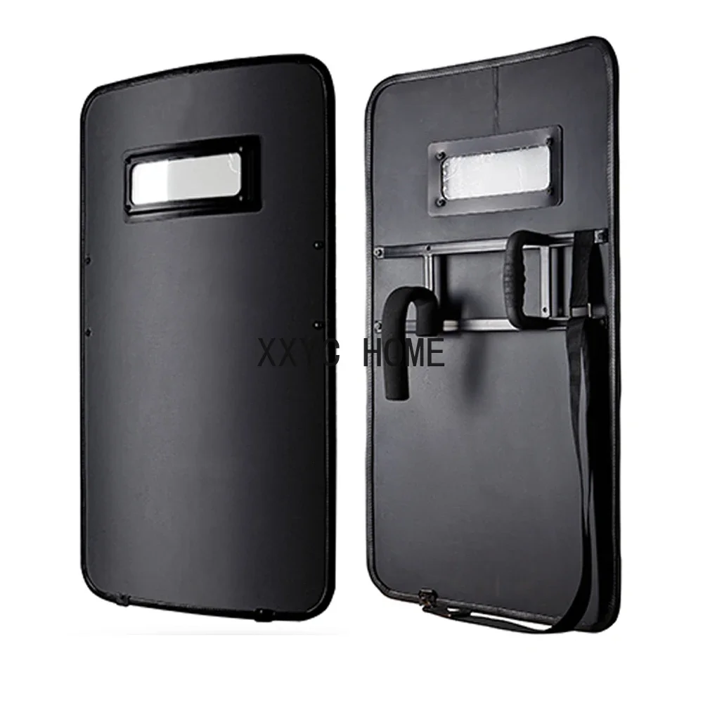 

Hand-Held PE Bulletproof Shield NIJ IIIA Level Self-Defense POLICE SWAT FBI Light Military Tactical Safety Protection Equipment