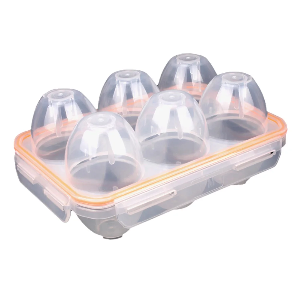 

Egg Protection Box Eggs Storage Organizer Mini Holder Container Portable Case Pp Outdoor
