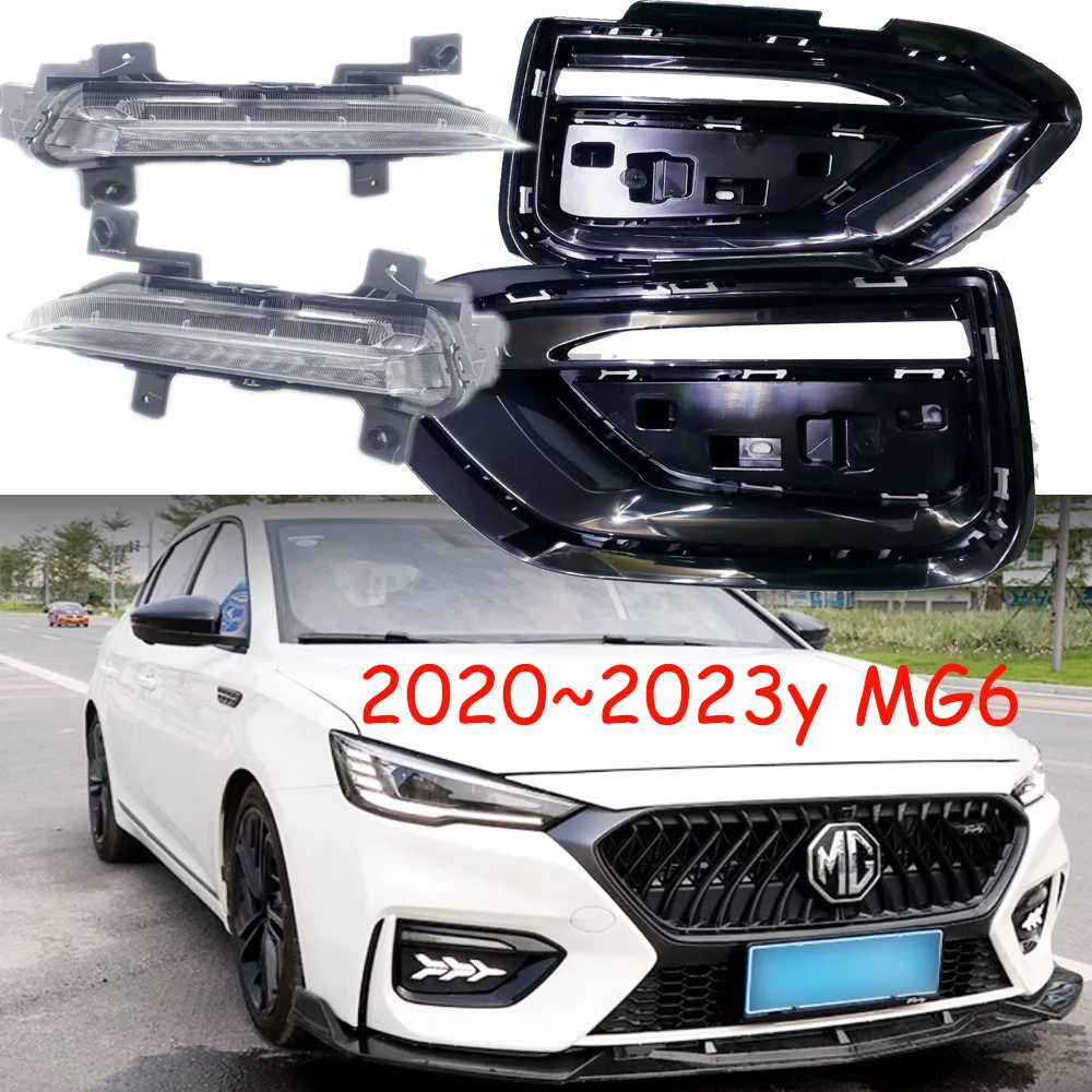 

1 шт. автомобильный передний фонарь для mg6, дневные фары mg 6 LED 2020 ~ 2023y, автомобильные аксессуары, противотуманные фары для mg6