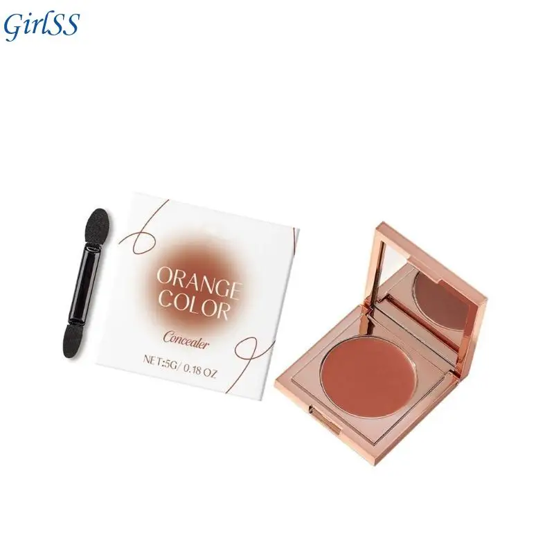 Correcteur cercle sombre portable avec correcteur hydratant brosse pour les fêtes l'usure quotidienne les T4MB