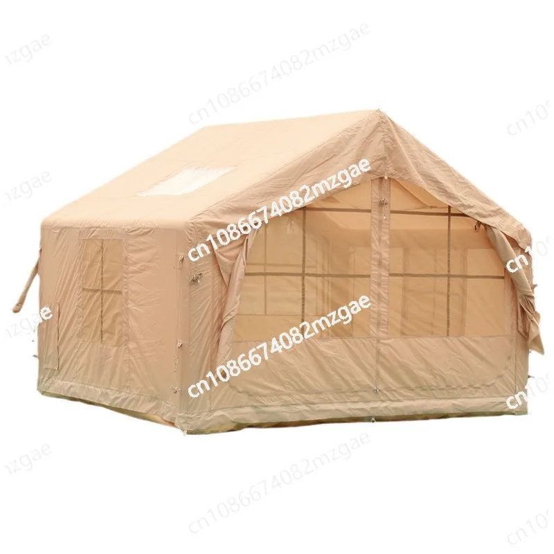 

7,5 квадратных метров надувная палатка для кемпинга на открытом воздухе, непромокаемая, утолщенная, для кемпинга, большая комната, одна комната, на открытом воздухе, маленькая