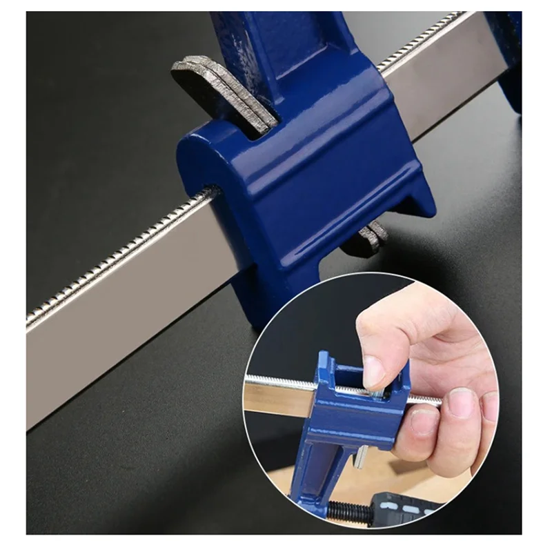 FYBL-Handarbeitungs-F-Typ-Befestigungsklemme, 1 Stück, 45,7 cm, verstellbare Schnellklemme, schwere Zimmerei-Clip, Stein, feste Positionierungsclip