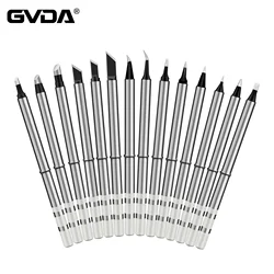 GVDA Electric Soldering Iron Tip B2 BC3 BC2 ILS K65 D24 BL K for GD300 DIY Replacement Solder Head Soldering Iron Sting