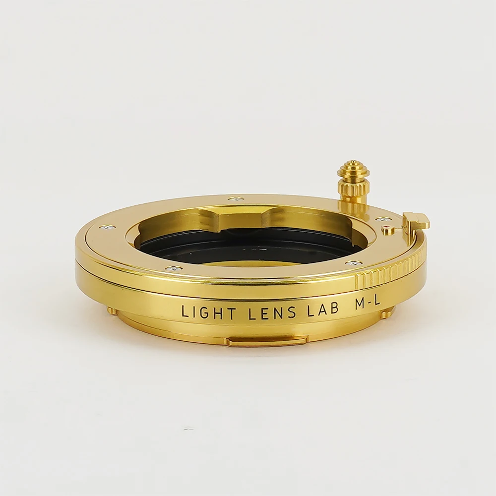 Light Lens Lab M-L Macro Lens Adapter Bare Brass For Leica M10 M11 M M3 M6 M240 M4 Lens leica m lens Full Frame