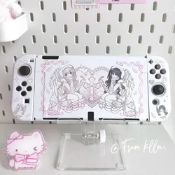 Hot Sale Original Gemini Angel Girl Mine Series Switch 2 Shell Ns Oled Soft Shell Manga Custom Pattern Anime Peripherals