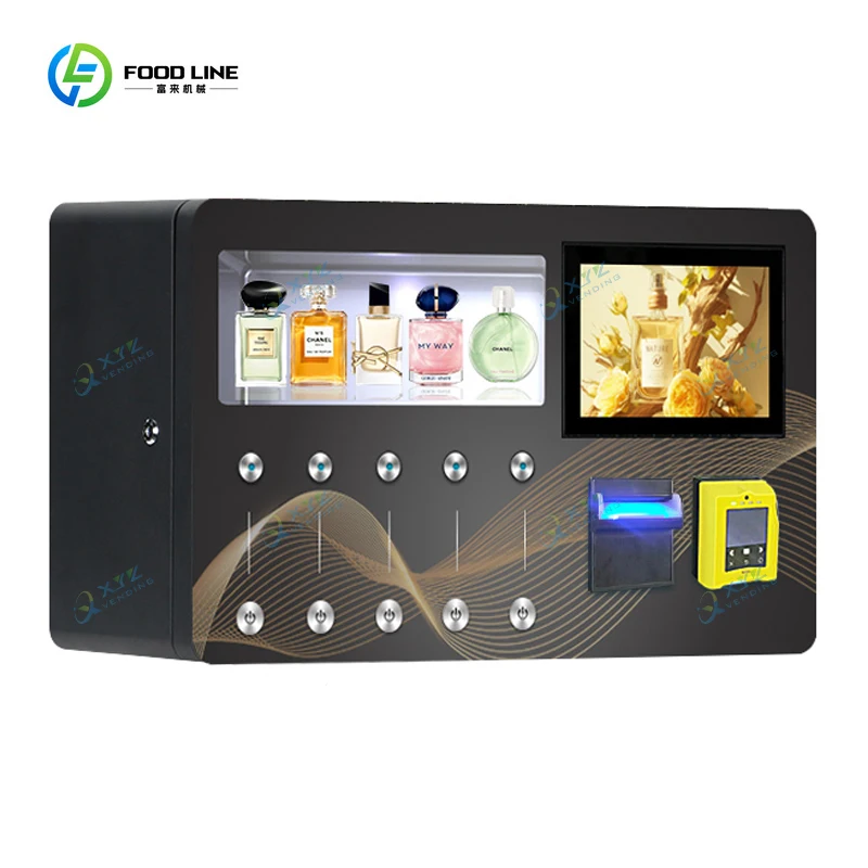 Automatischer, intelligenter, an der Wand montierter Parfümverkaufsautomat-Sprühspender mit individuellem Design zu verkaufen
