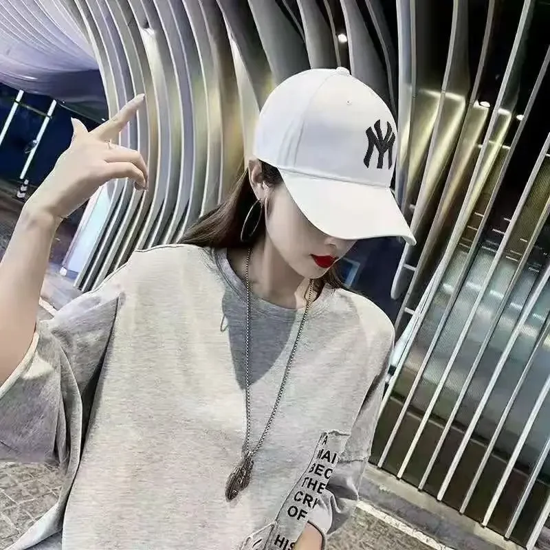 Unique Embroidered Fashion Letter Baseball Cap with Adjustable Sun Visor for Men and Women Outdoors image 6