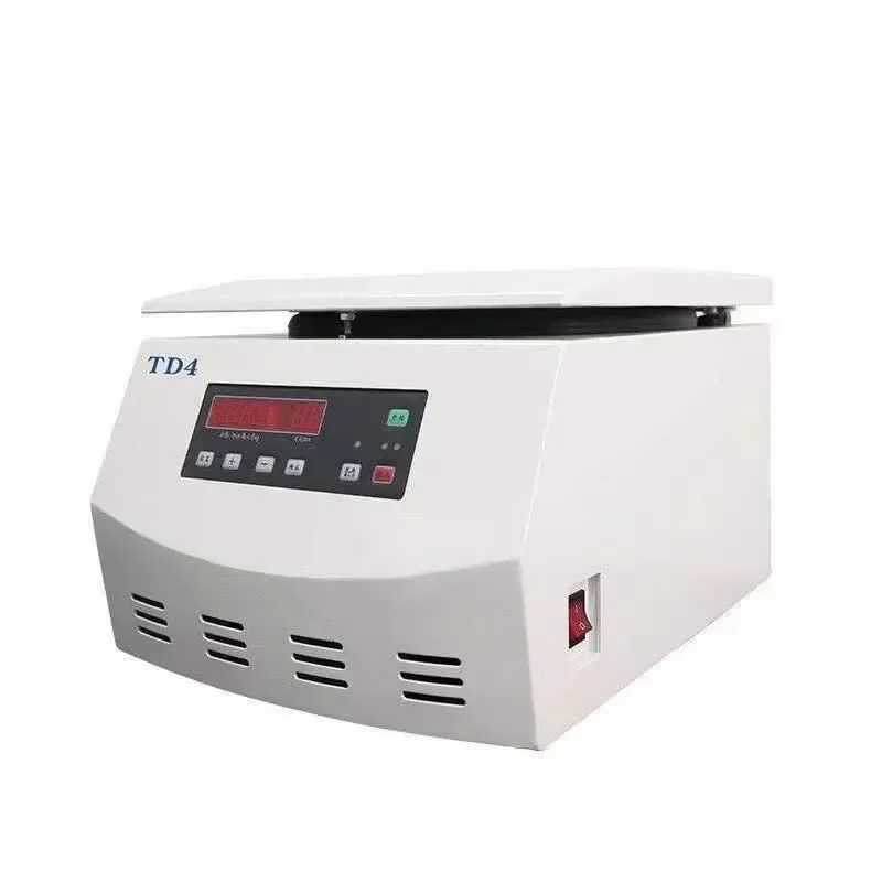 Hongtu TD4 12/24 Holes Benchtop Tubular Low Speed Centrifuge with Digital Display Electricity Powered for Laboratory Use