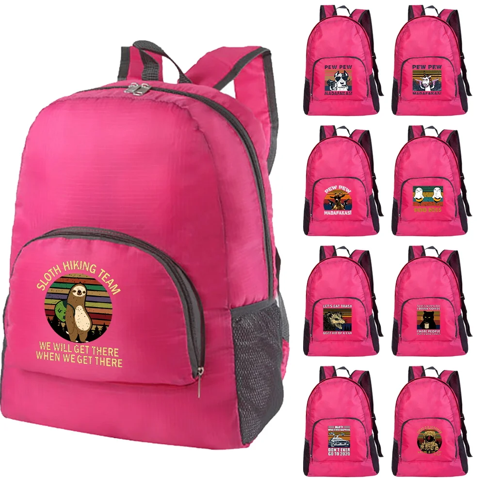 

Folding Backpack Cycling Hiking Leisure Packable Foldable Knapsack Ultralight Outdoor Sport Bag Travel Pack Daypack Men Women