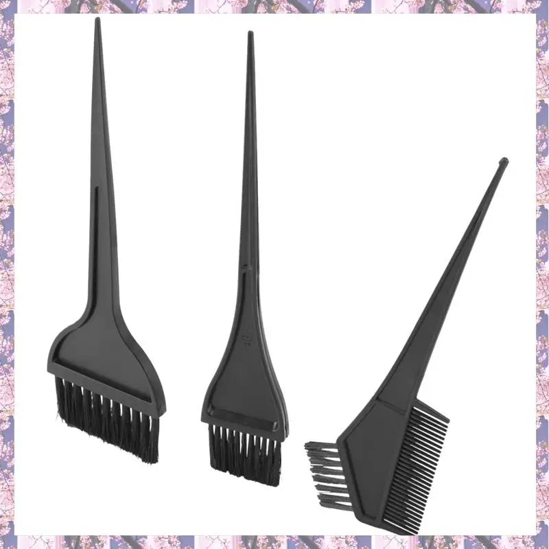 L73A 2025-10 مجموعة لون الشعر صبغ السلطانية مشط فرش مجموعة أدوات تلوين تينت #5