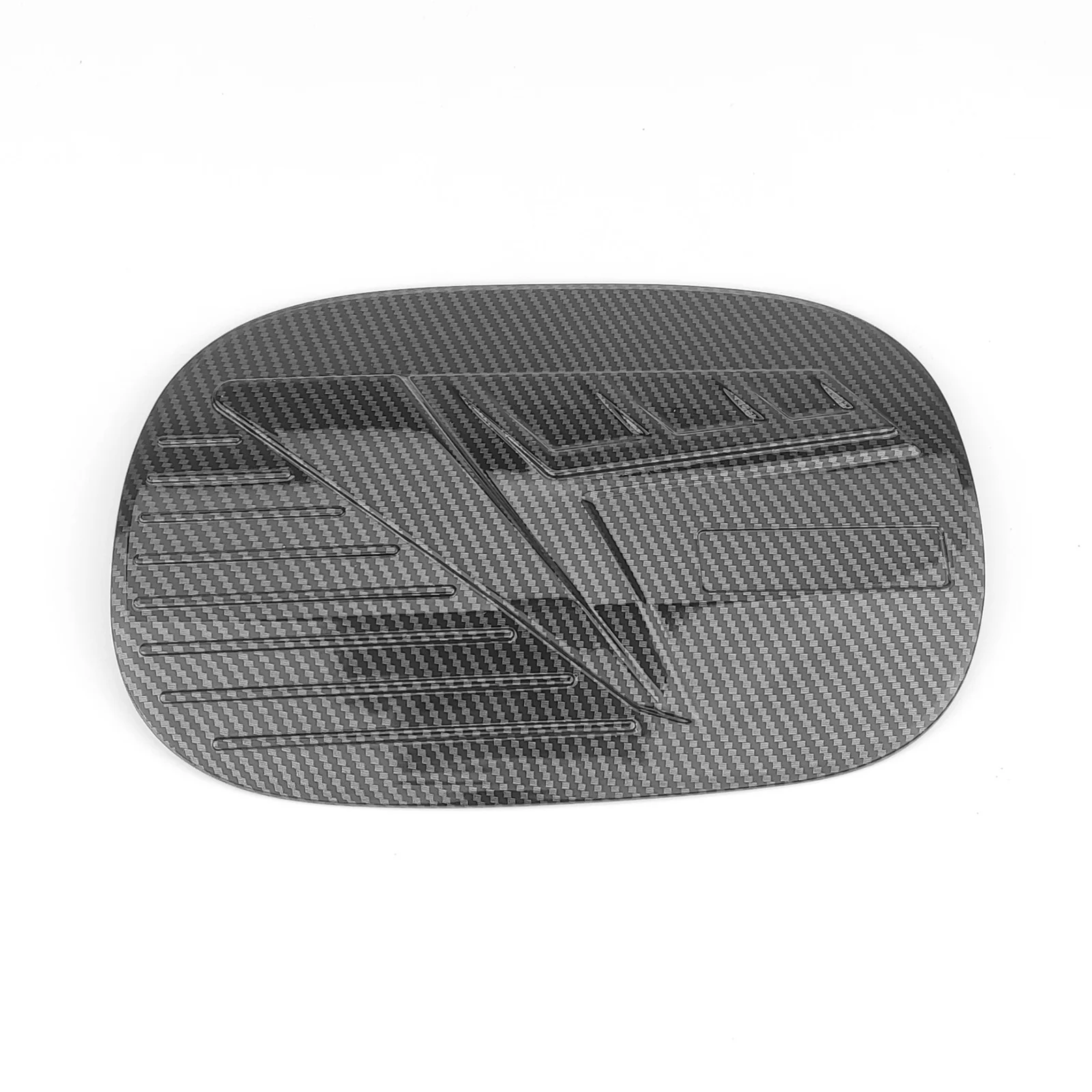 

Interior Accessories Carbon Fiber Style ABS Fuel Tank Oil Cap Gas Cover Trim For Kia Stinger 2018-2022