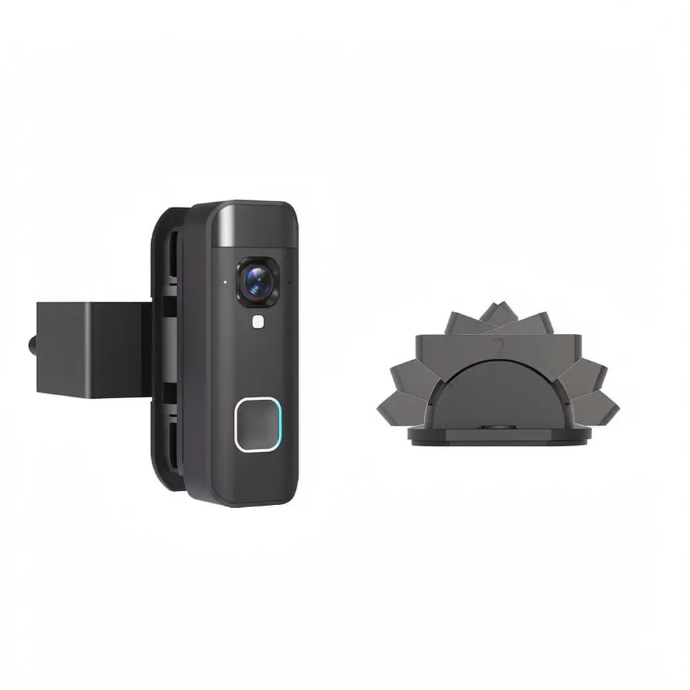 Sturdy Adjustable Mount For Blink Video Doorbell 2026 No Drill Door Clamp Bracket Home Security System Protection Hardware