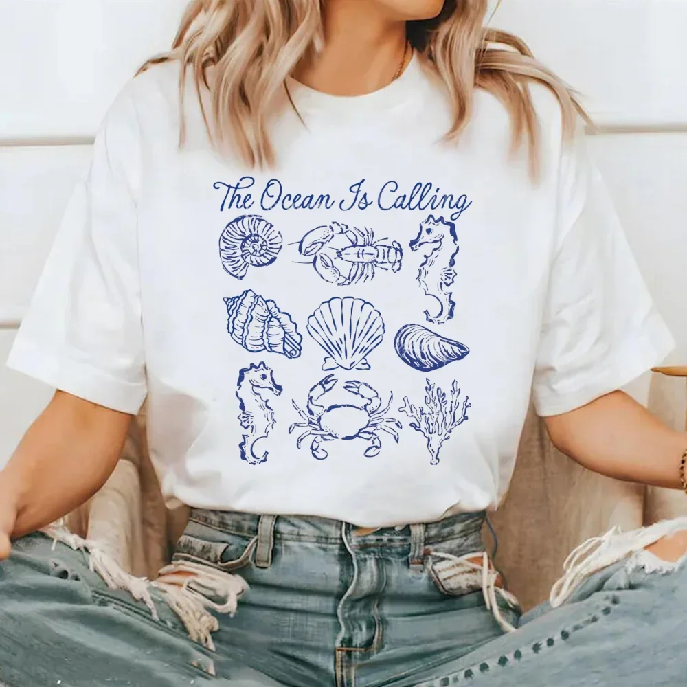 Loisirs vacances femmes à la mode T-Shirt voyage modèle à manches courtes coton T-Shirt basique polyvalent haut femme vêtements