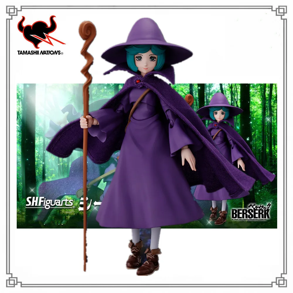 

Anime Figures Berserk S.H.Figuarts SCHIERKE Original Doll PVC Action Figure Collector Toys for Children Model