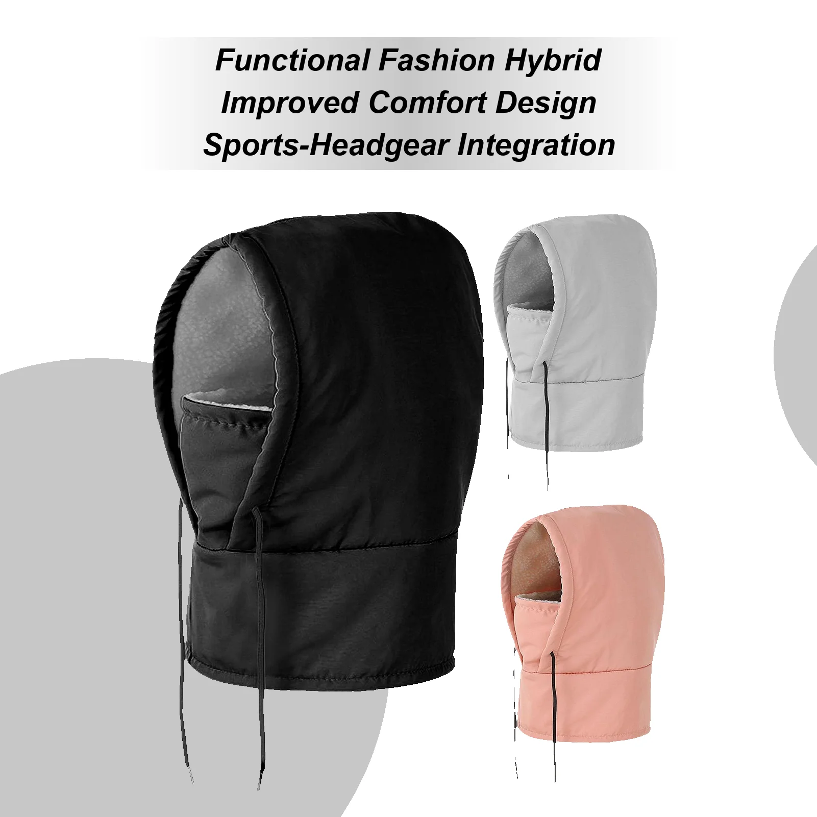 

Лыжный чехол для лица, водостойкая флисовая теплая шапка для шеи, зимняя регулируемая лыжная шапка с капюшоном для бега, велосипедистов, женщин, мотоциклов, велоспорта