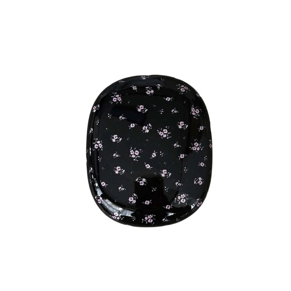 Black flower ins imd earphone case headset cover headphone capa funda for apple airpodsmax airpod max cool shockproof conque