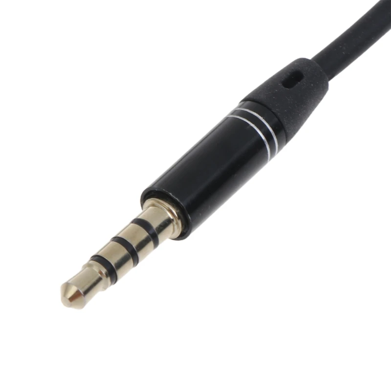 3.5mm  Cable Male to Male 2.5mm TRRS Stereo Headset Headphone Gold Plated Jack Connector Wire Cord Plug Cable