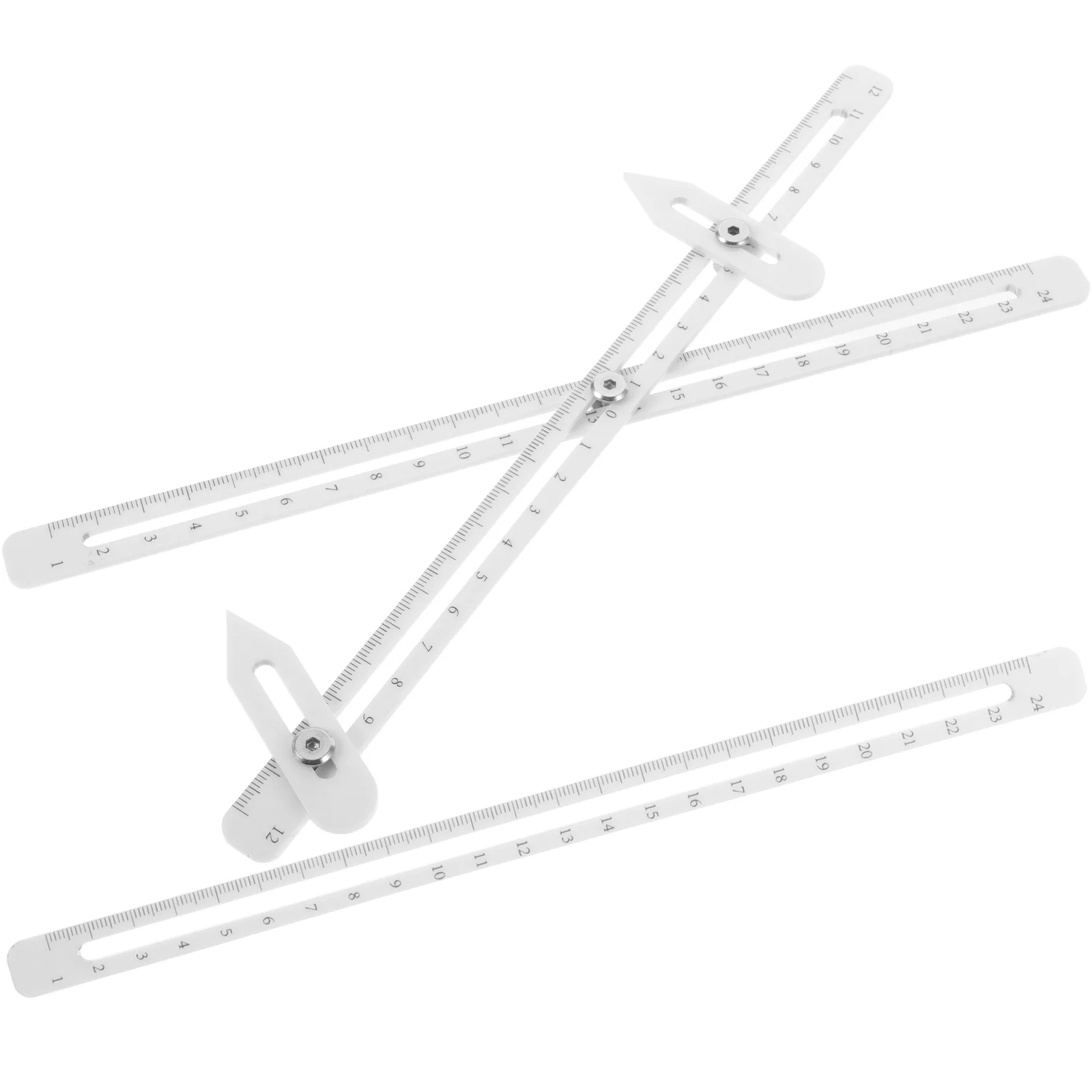 

1Set Pottery Throwing Gauge Plastic Measuring Tool Clay Thickness Depth Precision Ruler Multi Functional Ceramic Measuring Tool