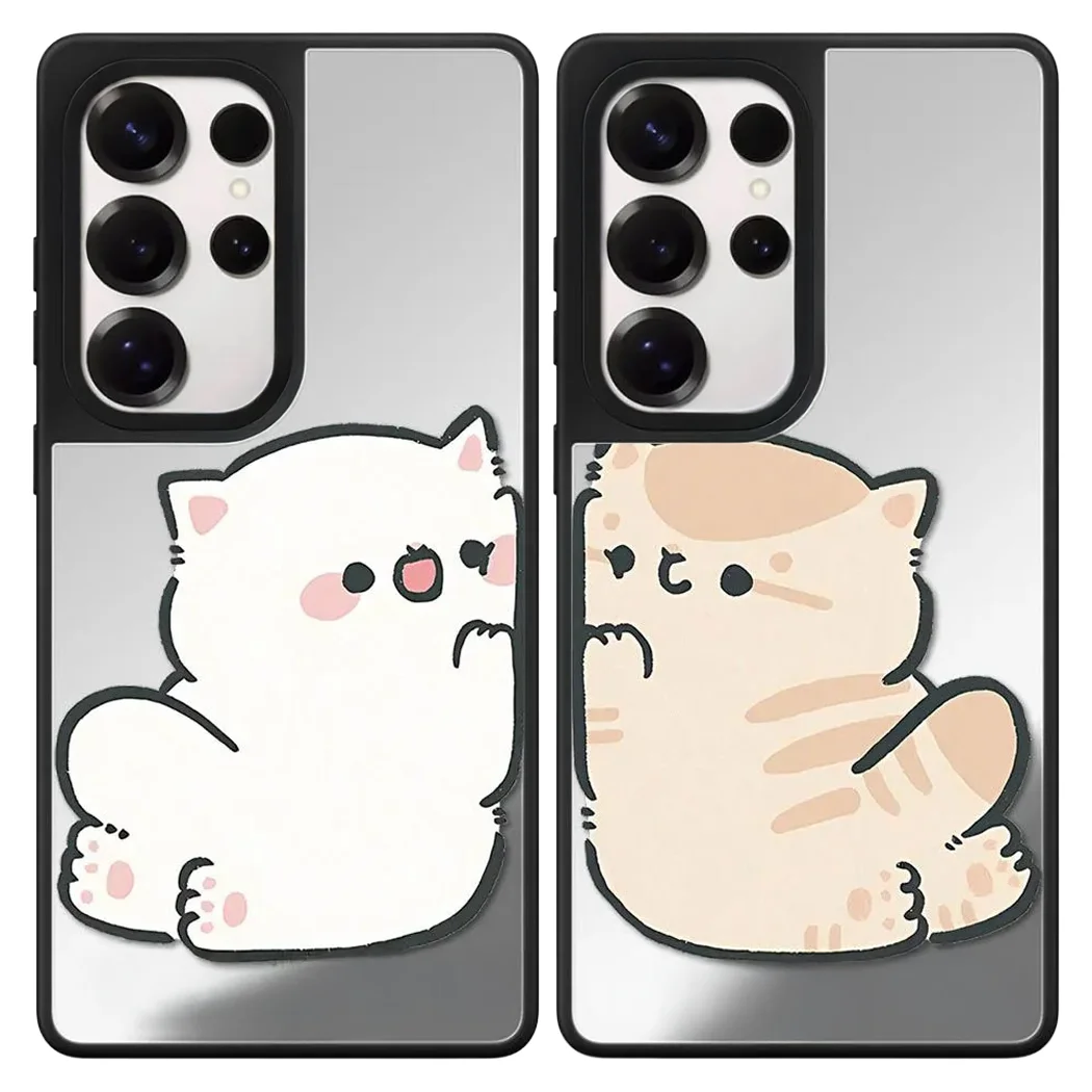 603135 Mirror Magnetic Case: Compatible with Samsung Galaxy S23 U S24U S25 S26 Ultra S25+ S26 Plus Shell