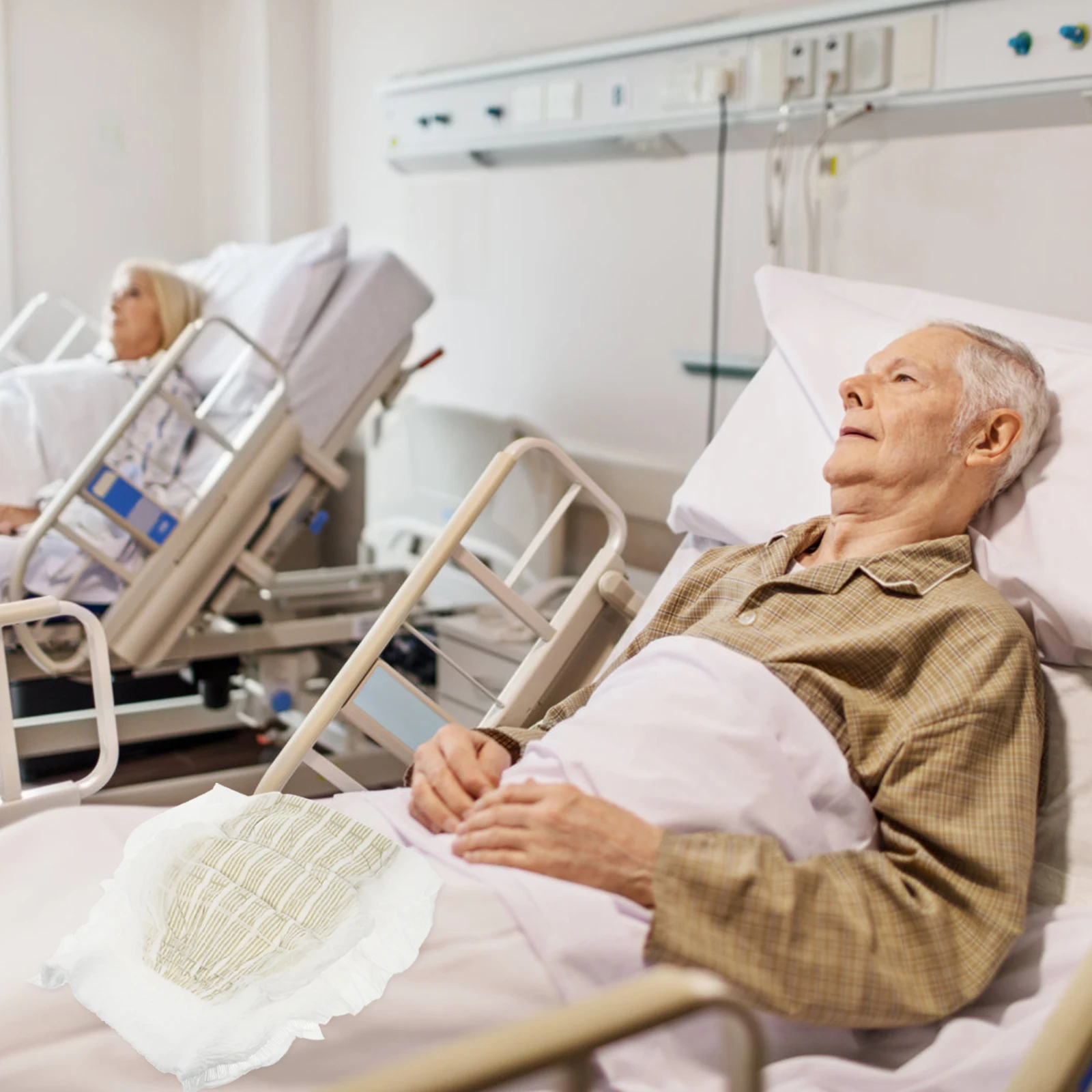 

11 шт., подгузники для взрослых, одноразовые подгузники из молекулярной смолы, водонепроницаемые, дышащие, эластичные, многоцелевые, против протечек